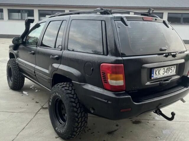 Черный Джип Гранд Чероки, объемом двигателя 2.7 л и пробегом 259 тыс. км за 3800 $, фото 2 на Automoto.ua