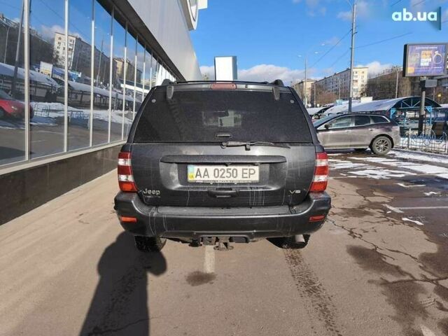 Чорний Джип Grand Cherokee, об'ємом двигуна 4.7 л та пробігом 350 тис. км за 6999 $, фото 5 на Automoto.ua