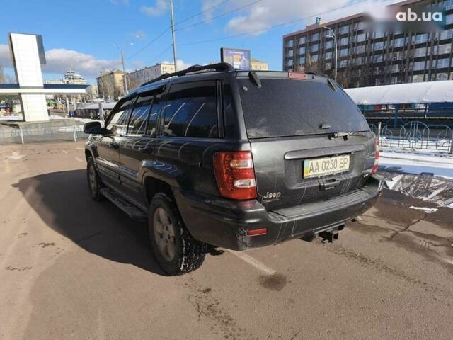 Чорний Джип Grand Cherokee, об'ємом двигуна 4.7 л та пробігом 350 тис. км за 6999 $, фото 6 на Automoto.ua