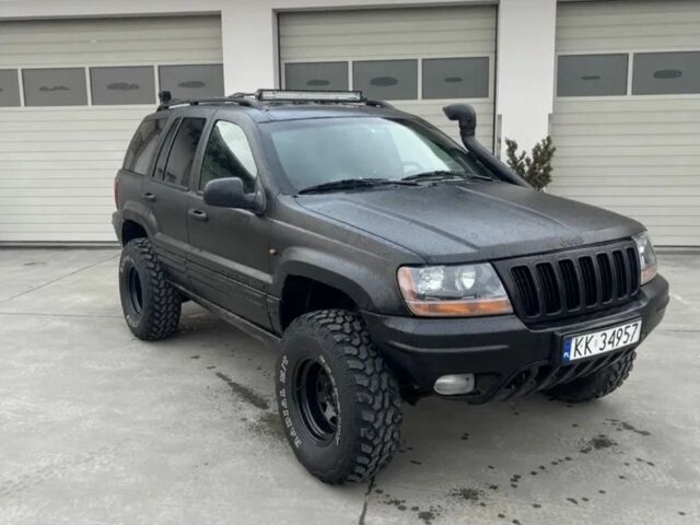 Черный Джип Гранд Чероки, объемом двигателя 2.7 л и пробегом 259 тыс. км за 3800 $, фото 1 на Automoto.ua