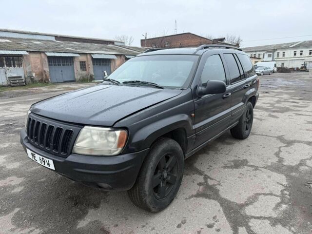 Черный Джип Гранд Чероки, объемом двигателя 2.5 л и пробегом 266 тыс. км за 3700 $, фото 3 на Automoto.ua