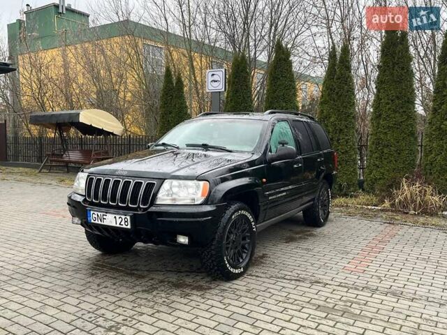 Черный Джип Гранд Чероки, объемом двигателя 2.69 л и пробегом 350 тыс. км за 5500 $, фото 14 на Automoto.ua