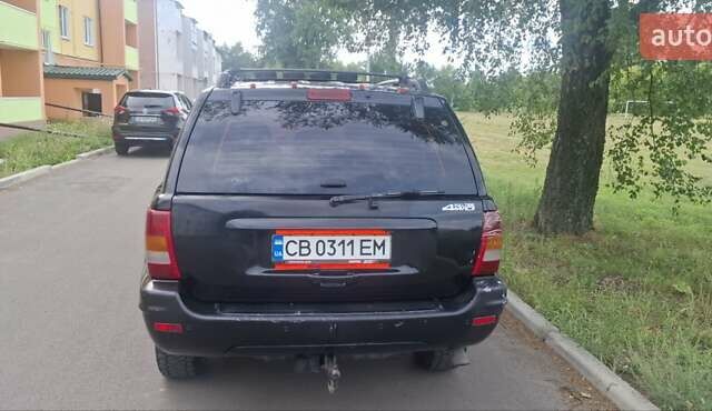Черный Джип Гранд Чероки, объемом двигателя 2.69 л и пробегом 270 тыс. км за 8200 $, фото 6 на Automoto.ua