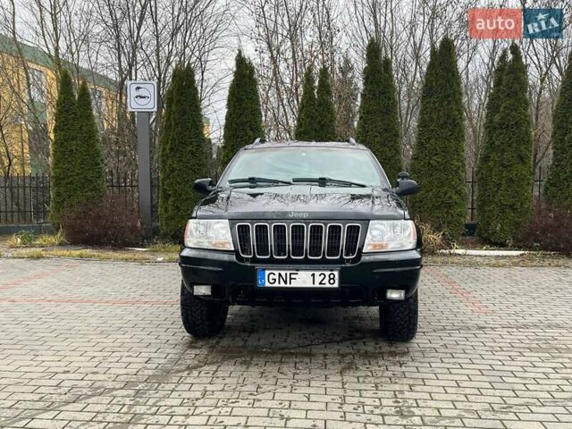 Черный Джип Гранд Чероки, объемом двигателя 2.69 л и пробегом 350 тыс. км за 5500 $, фото 12 на Automoto.ua