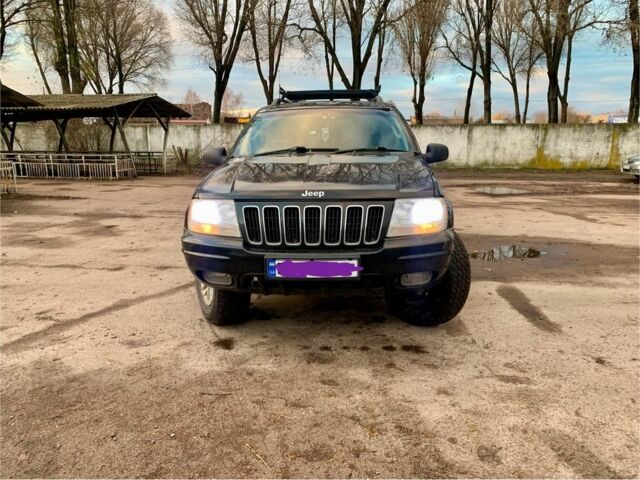 Черный Джип Гранд Чероки, объемом двигателя 2.7 л и пробегом 240 тыс. км за 5500 $, фото 1 на Automoto.ua