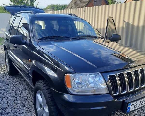 Черный Джип Гранд Чероки, объемом двигателя 2.69 л и пробегом 240 тыс. км за 9000 $, фото 17 на Automoto.ua