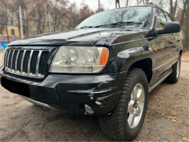 Черный Джип Гранд Чероки, объемом двигателя 2.7 л и пробегом 156 тыс. км за 6000 $, фото 3 на Automoto.ua