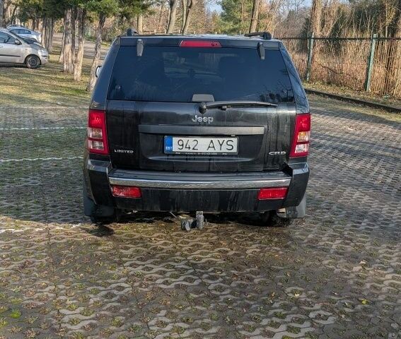 Черный Джип Гранд Чероки, объемом двигателя 3 л и пробегом 319 тыс. км за 4200 $, фото 2 на Automoto.ua