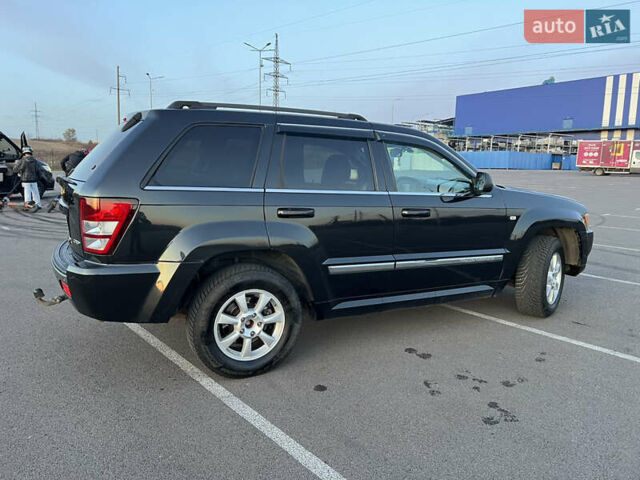Черный Джип Гранд Чероки, объемом двигателя 2.99 л и пробегом 252 тыс. км за 12000 $, фото 2 на Automoto.ua