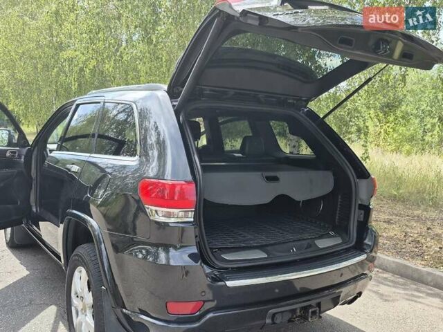 Черный Джип Гранд Чероки, объемом двигателя 2.99 л и пробегом 230 тыс. км за 22200 $, фото 6 на Automoto.ua