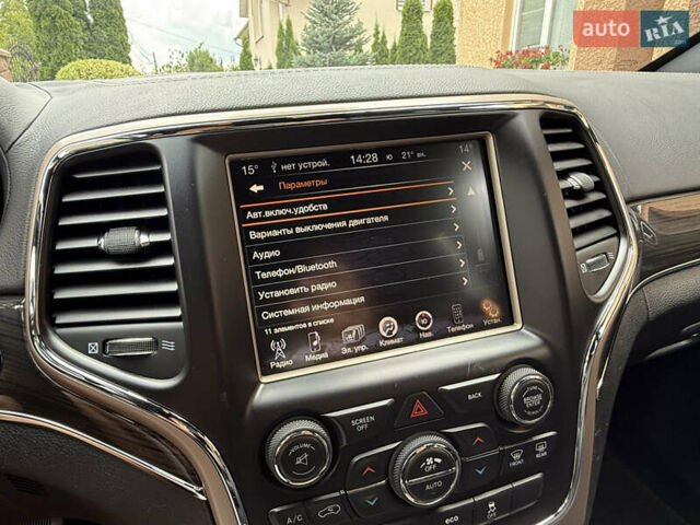 Чорний Джип Grand Cherokee, об'ємом двигуна 2.99 л та пробігом 199 тис. км за 21683 $, фото 57 на Automoto.ua