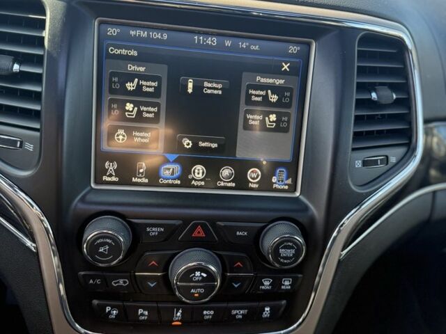 Черный Джип Гранд Чероки, объемом двигателя 5.7 л и пробегом 268 тыс. км за 19500 $, фото 6 на Automoto.ua