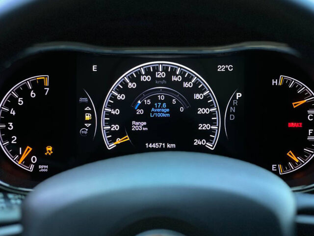 Черный Джип Гранд Чероки, объемом двигателя 3.6 л и пробегом 145 тыс. км за 23200 $, фото 14 на Automoto.ua