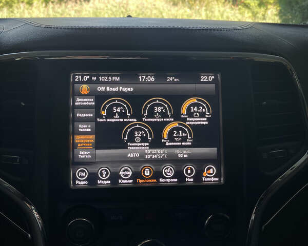 Чорний Джип Grand Cherokee, об'ємом двигуна 3.6 л та пробігом 117 тис. км за 33333 $, фото 18 на Automoto.ua