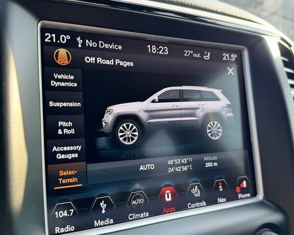 Чорний Джип Grand Cherokee, об'ємом двигуна 3.6 л та пробігом 89 тис. км за 28300 $, фото 14 на Automoto.ua