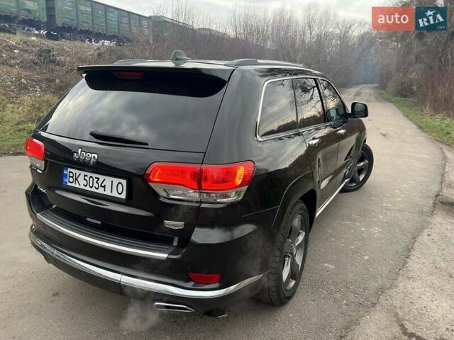Черный Джип Гранд Чероки, объемом двигателя 5.7 л и пробегом 120 тыс. км за 22700 $, фото 5 на Automoto.ua