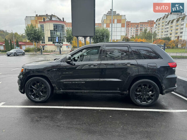 Черный Джип Гранд Чероки, объемом двигателя 5.65 л и пробегом 86 тыс. км за 35000 $, фото 13 на Automoto.ua