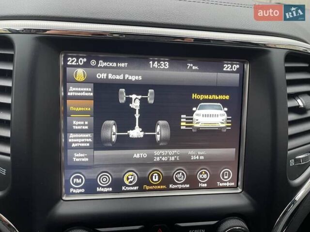 Чорний Джип Grand Cherokee, об'ємом двигуна 3 л та пробігом 100 тис. км за 29999 $, фото 132 на Automoto.ua