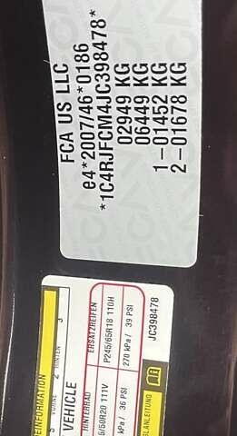 Чорний Джип Grand Cherokee, об'ємом двигуна 3 л та пробігом 100 тис. км за 29999 $, фото 71 на Automoto.ua
