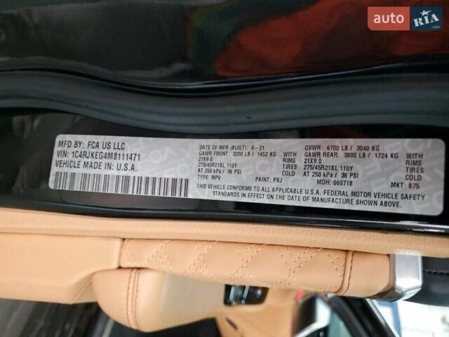Черный Джип Гранд Чероки, объемом двигателя 5.65 л и пробегом 60 тыс. км за 17800 $, фото 11 на Automoto.ua
