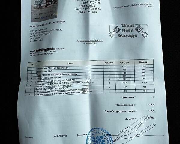 Черный Джип Гранд Чероки, объемом двигателя 3.6 л и пробегом 59 тыс. км за 32600 $, фото 14 на Automoto.ua