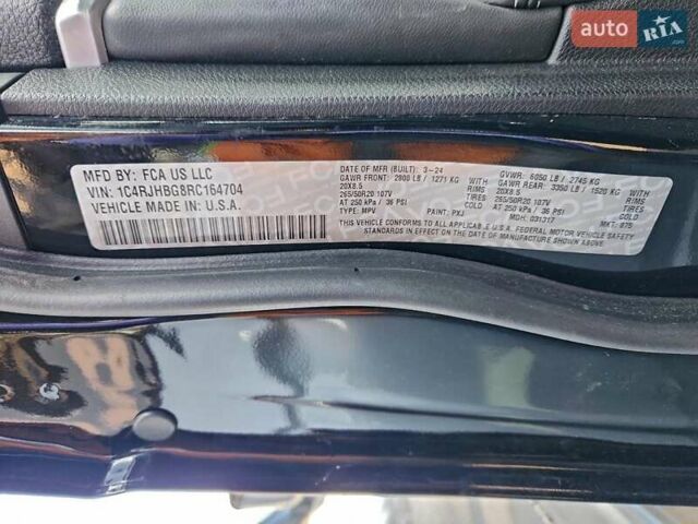 Черный Джип Гранд Чероки, объемом двигателя 3.6 л и пробегом 24 тыс. км за 10700 $, фото 12 на Automoto.ua