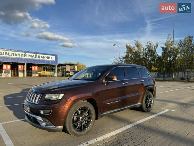 Коричневий Джип Grand Cherokee, об'ємом двигуна 2.99 л та пробігом 218 тис. км за 25000 $, фото 15 на Automoto.ua