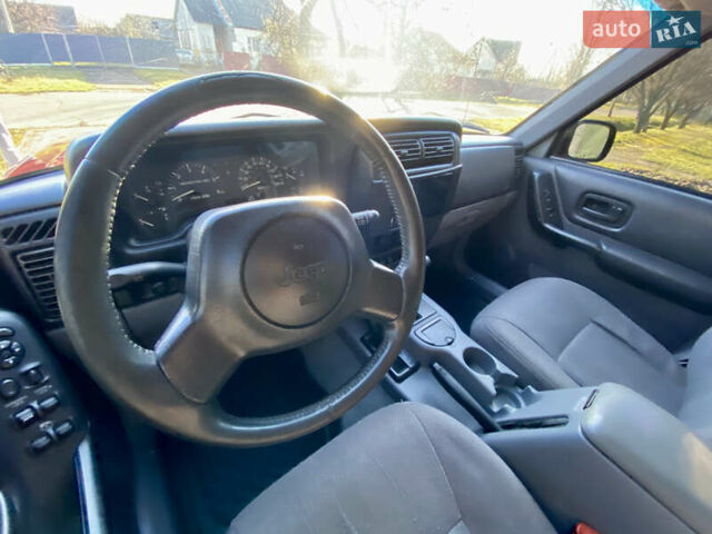 Красный Джип Гранд Чероки, объемом двигателя 4 л и пробегом 193 тыс. км за 7500 $, фото 20 на Automoto.ua