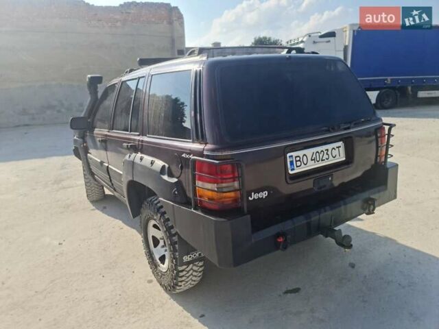 Червоний Джип Grand Cherokee, об'ємом двигуна 2.5 л та пробігом 250 тис. км за 7500 $, фото 4 на Automoto.ua