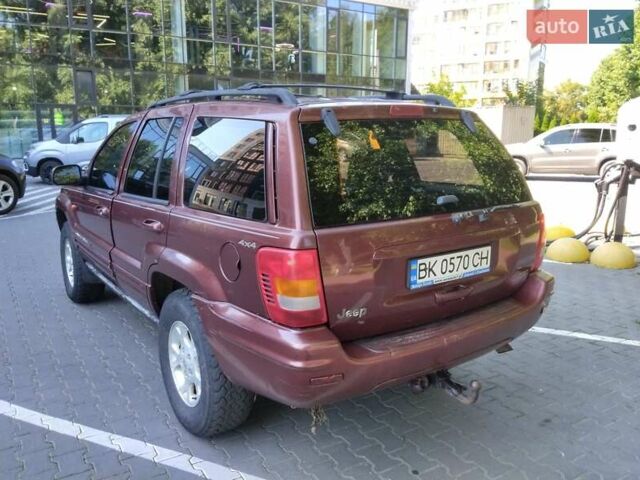 Червоний Джип Grand Cherokee, об'ємом двигуна 3.12 л та пробігом 270 тис. км за 5300 $, фото 7 на Automoto.ua