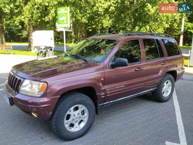 Червоний Джип Grand Cherokee, об'ємом двигуна 3.12 л та пробігом 270 тис. км за 5300 $, фото 10 на Automoto.ua