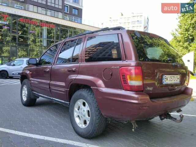 Червоний Джип Grand Cherokee, об'ємом двигуна 3.12 л та пробігом 270 тис. км за 5300 $, фото 8 на Automoto.ua