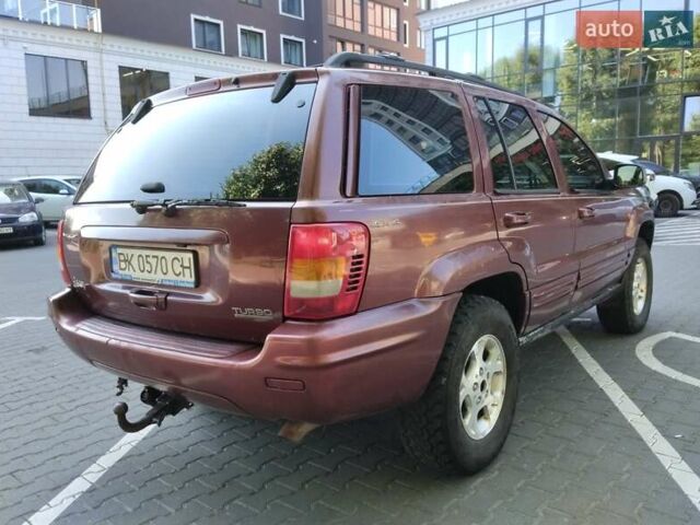Червоний Джип Grand Cherokee, об'ємом двигуна 3.12 л та пробігом 270 тис. км за 5300 $, фото 6 на Automoto.ua