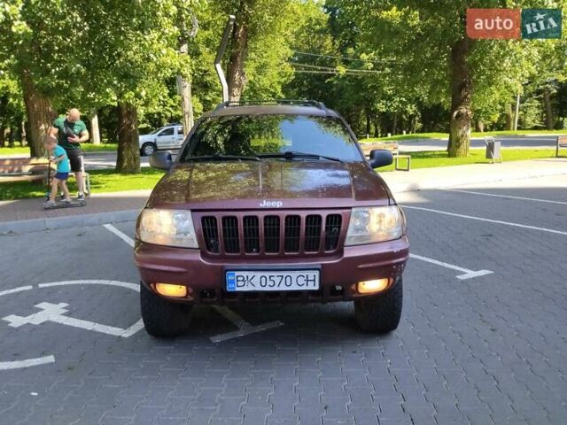Червоний Джип Grand Cherokee, об'ємом двигуна 3.12 л та пробігом 270 тис. км за 5300 $, фото 1 на Automoto.ua