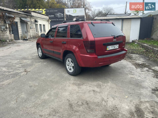 Червоний Джип Grand Cherokee, об'ємом двигуна 3.7 л та пробігом 332 тис. км за 6500 $, фото 4 на Automoto.ua