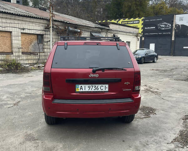 Красный Джип Гранд Чероки, объемом двигателя 3.7 л и пробегом 332 тыс. км за 6700 $, фото 4 на Automoto.ua