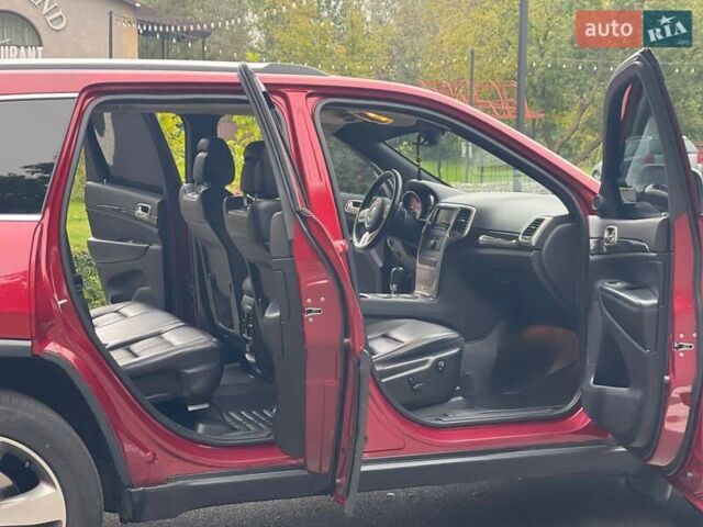 Красный Джип Гранд Чероки, объемом двигателя 3.6 л и пробегом 320 тыс. км за 14800 $, фото 13 на Automoto.ua