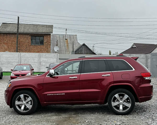 Красный Джип Гранд Чероки, объемом двигателя 2.99 л и пробегом 262 тыс. км за 17500 $, фото 5 на Automoto.ua