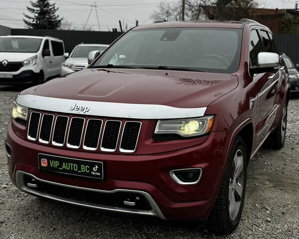 Красный Джип Гранд Чероки, объемом двигателя 2.99 л и пробегом 262 тыс. км за 17500 $, фото 1 на Automoto.ua