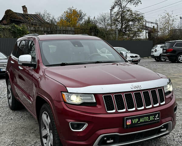 Красный Джип Гранд Чероки, объемом двигателя 2.99 л и пробегом 262 тыс. км за 17500 $, фото 3 на Automoto.ua