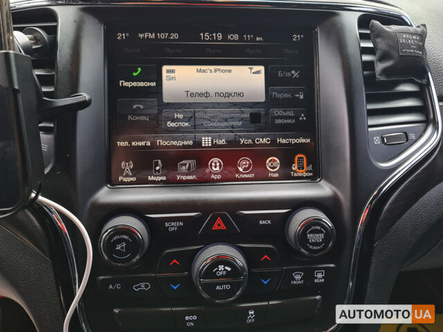 Червоний Джип Grand Cherokee, об'ємом двигуна 3.6 л та пробігом 240 тис. км за 21999 $, фото 12 на Automoto.ua