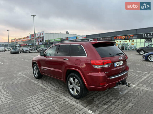 Червоний Джип Grand Cherokee, об'ємом двигуна 3.6 л та пробігом 100 тис. км за 20500 $, фото 5 на Automoto.ua
