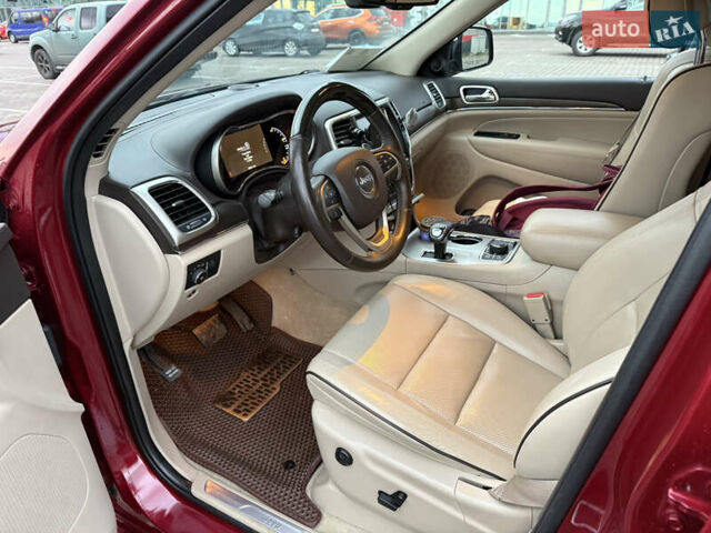 Червоний Джип Grand Cherokee, об'ємом двигуна 3.6 л та пробігом 100 тис. км за 20500 $, фото 9 на Automoto.ua