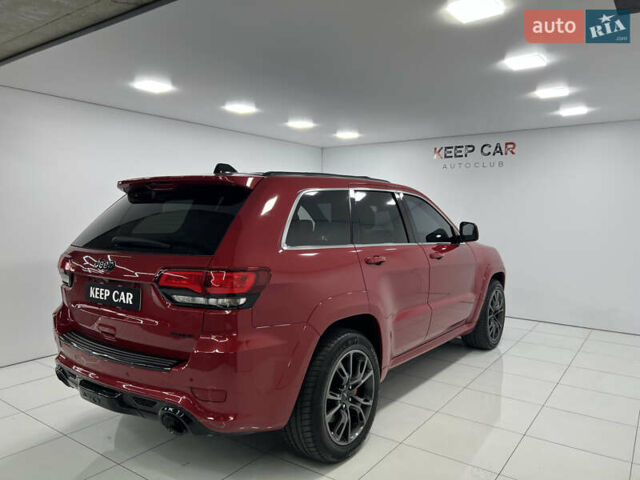 Красный Джип Гранд Чероки, объемом двигателя 6.42 л и пробегом 177 тыс. км за 33500 $, фото 17 на Automoto.ua