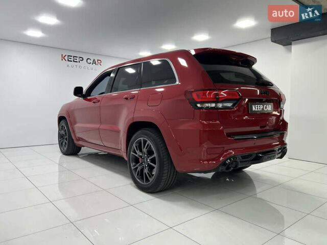 Красный Джип Гранд Чероки, объемом двигателя 6.42 л и пробегом 177 тыс. км за 33500 $, фото 15 на Automoto.ua