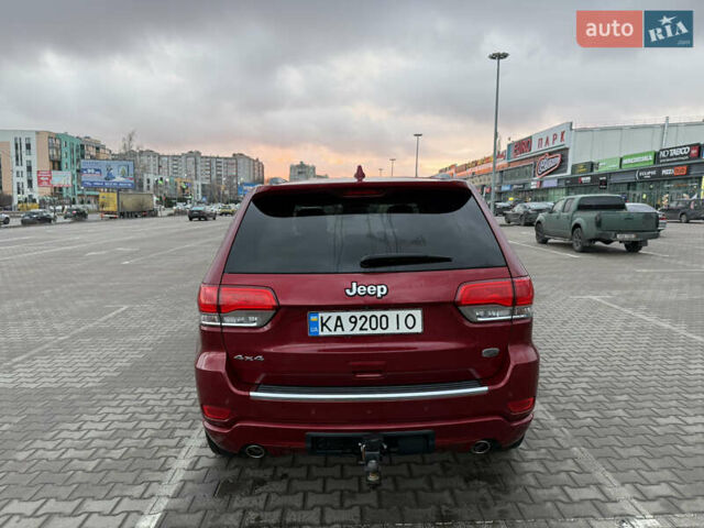 Червоний Джип Grand Cherokee, об'ємом двигуна 3.6 л та пробігом 100 тис. км за 20500 $, фото 6 на Automoto.ua