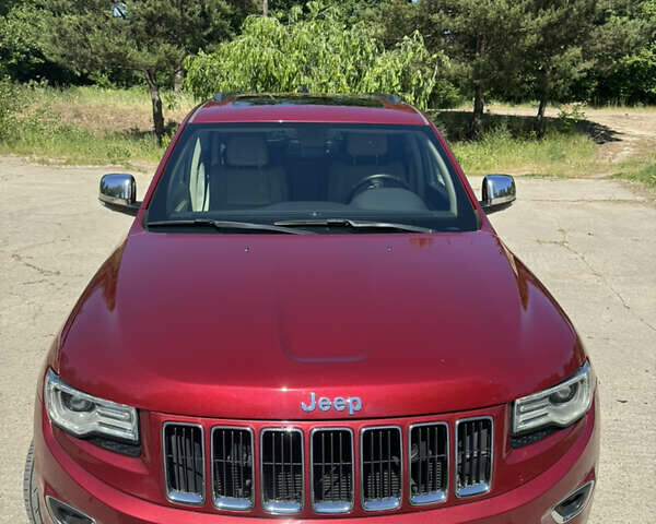 Красный Джип Гранд Чероки, объемом двигателя 3.6 л и пробегом 129 тыс. км за 26500 $, фото 1 на Automoto.ua