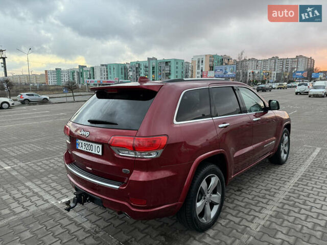Червоний Джип Grand Cherokee, об'ємом двигуна 3.6 л та пробігом 100 тис. км за 20500 $, фото 7 на Automoto.ua