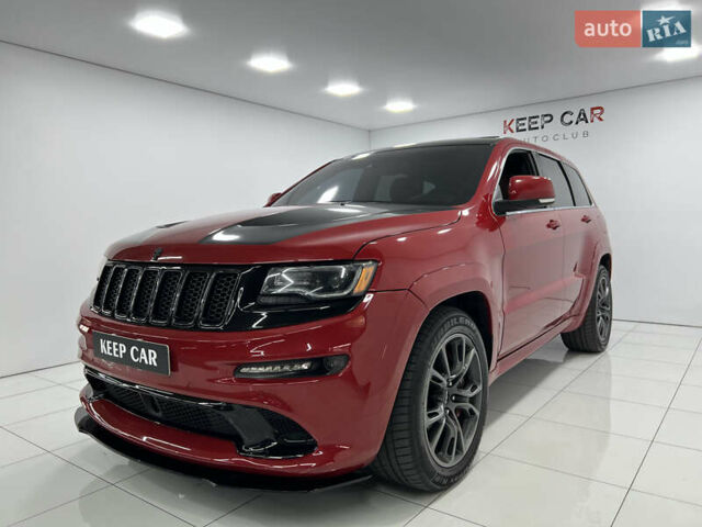 Красный Джип Гранд Чероки, объемом двигателя 6.42 л и пробегом 177 тыс. км за 33500 $, фото 8 на Automoto.ua