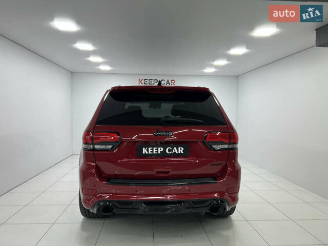 Красный Джип Гранд Чероки, объемом двигателя 6.42 л и пробегом 177 тыс. км за 33500 $, фото 12 на Automoto.ua